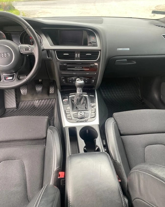 Audi A5 cena 67000 przebieg: 324000, rok produkcji 2012 z Nowogród małe 137